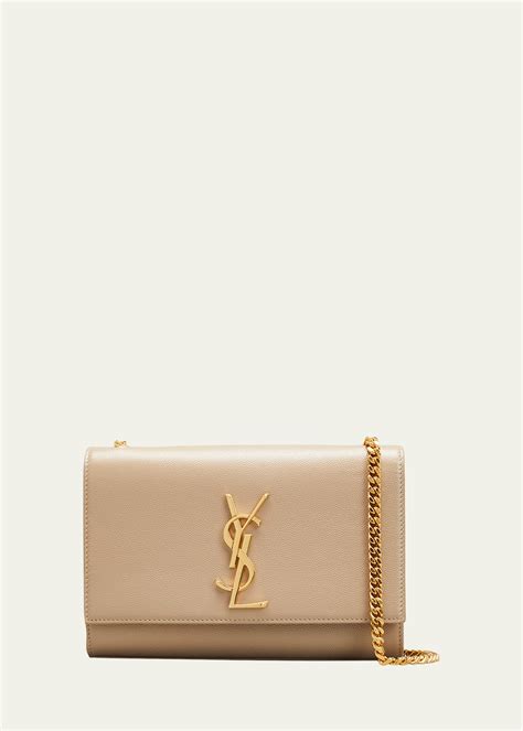 ysl kate small dark beige